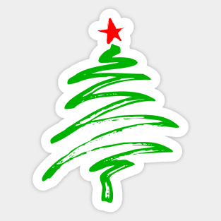 Christmas Tree Sticker